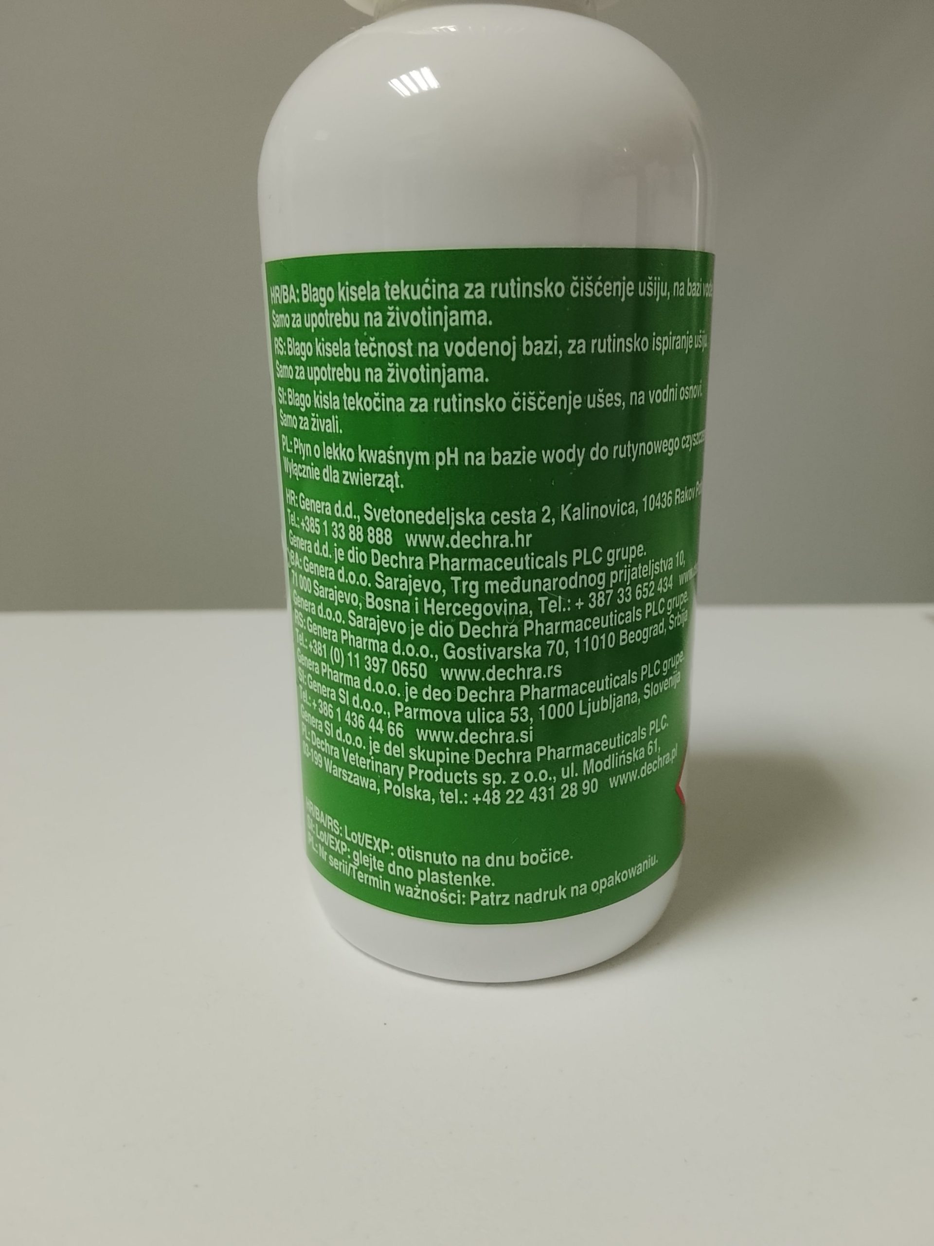 Dechra MalAceticAural, za pse i mačke, tekućina za ispiranje ušiju, 118ml - Slika 2