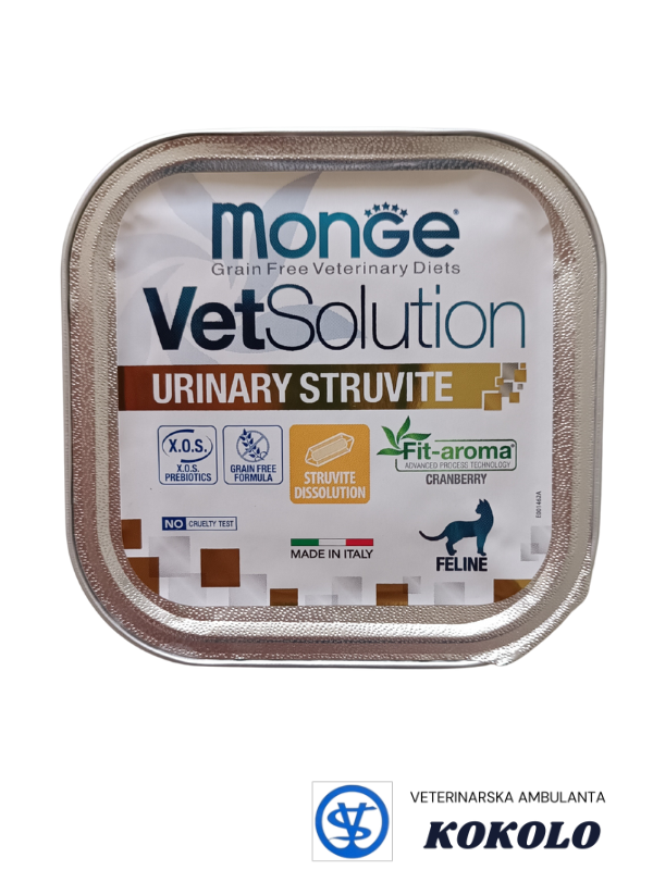 Monge Vetsolution Urinary Struvite Feline 100 g