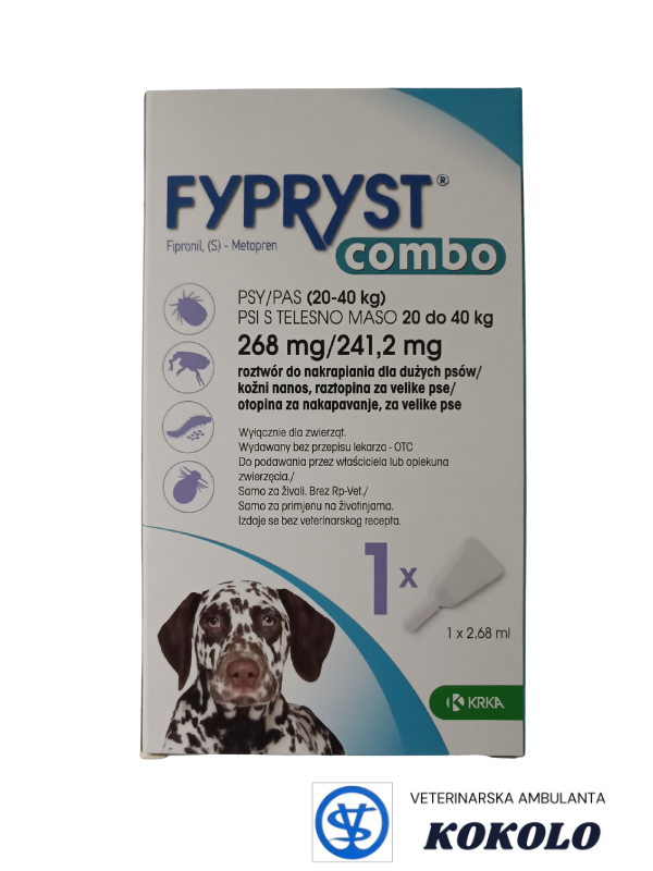 Fypryst Combo ampula za pse 20-40 kg