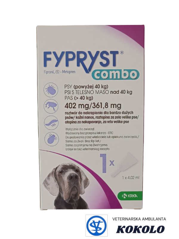 Fypryst Combo ampula za pse preko 40 kg
