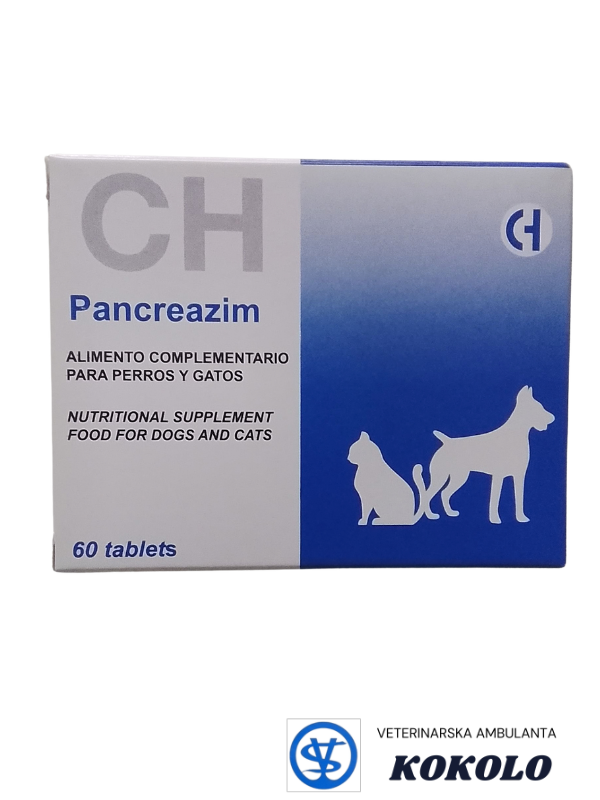 PANCREAZIM, tablete za poticanje rada gušterače i probave, 60 tableta