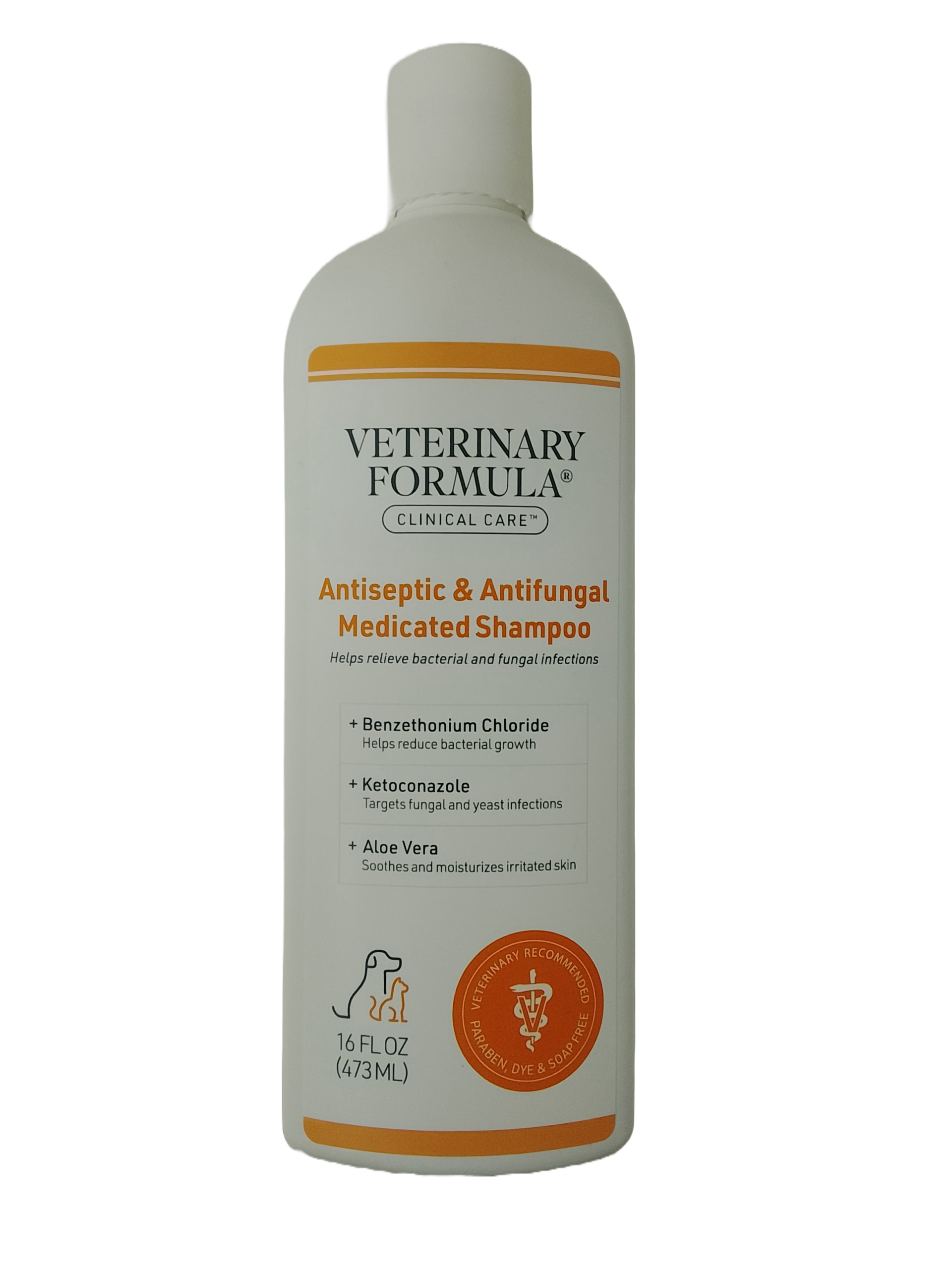 Veterinary formula antiseptični i antifungalni medicinski šampon