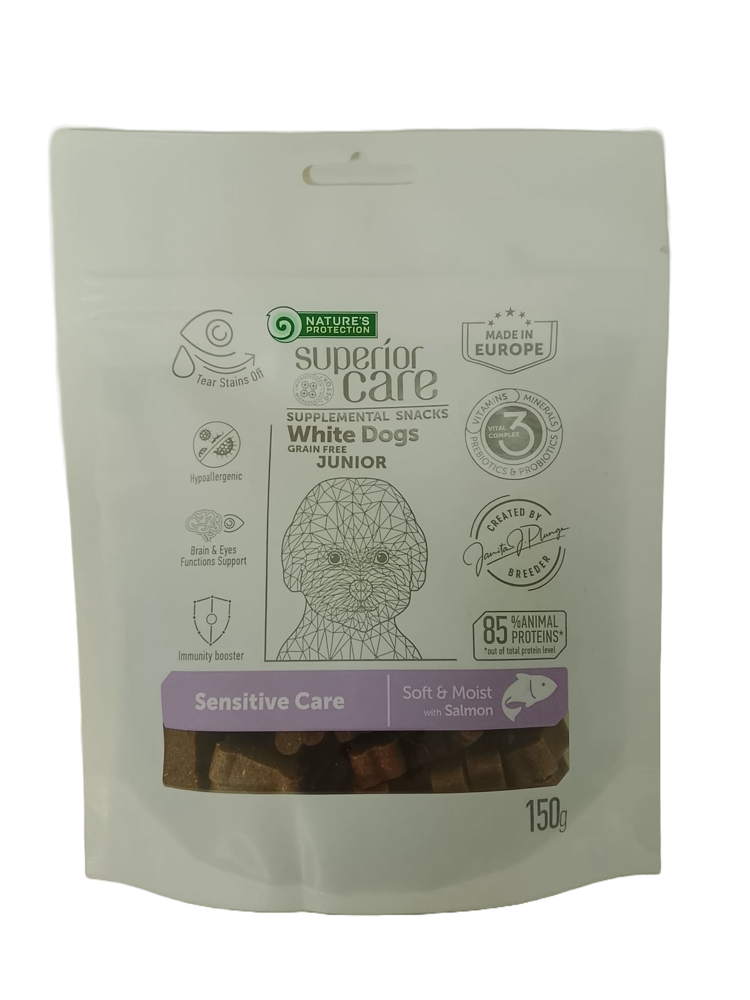 NATURE’S PROTECTION Sensitive care junior komplementarna hrana za štence 150g